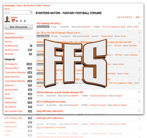 fantasy football forums 2015