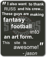 fantasy football starters testimonials