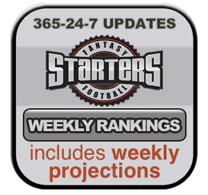 fantasy football weekly rankings